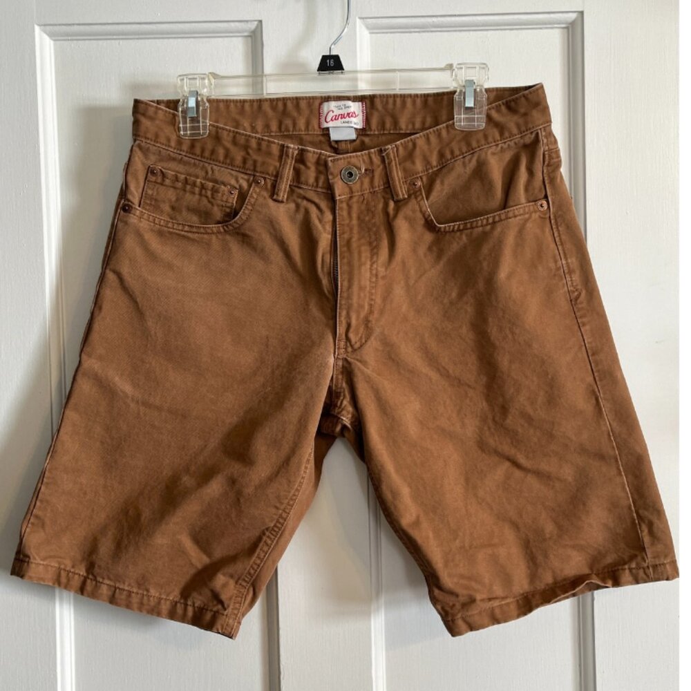 Land's End men's khaki shorts